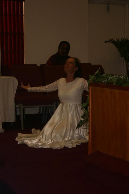 Minister of Worship in song and dance Patti Bucci